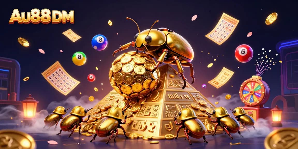 Experience winning excitement with Au88 DM's vibrant casino scene and dynamic lottery elements.