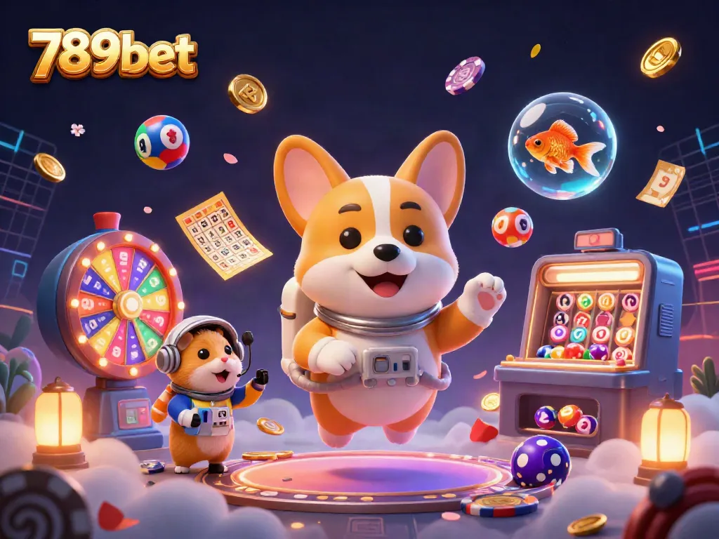 Experience the thrill of 789bet casino with vibrant characters and dynamic gaming elements.