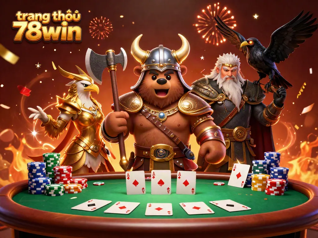 Engage with thrilling casino action featuring trang chủ 78win's vibrant gaming elements.