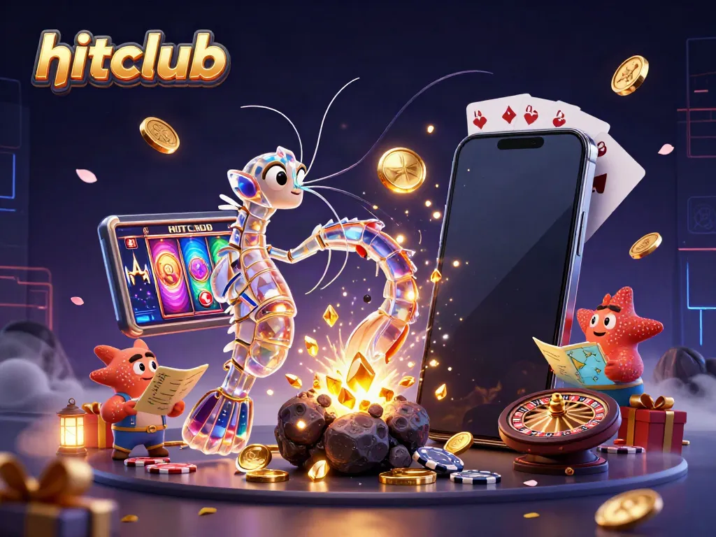 Hitclub engages players with exciting slot games and interactive experiences through 3D visuals.
