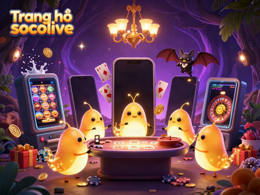 Join the fun at Trang chủ socolive with exciting slots, vibrant glowworms, and captivating casino elements.