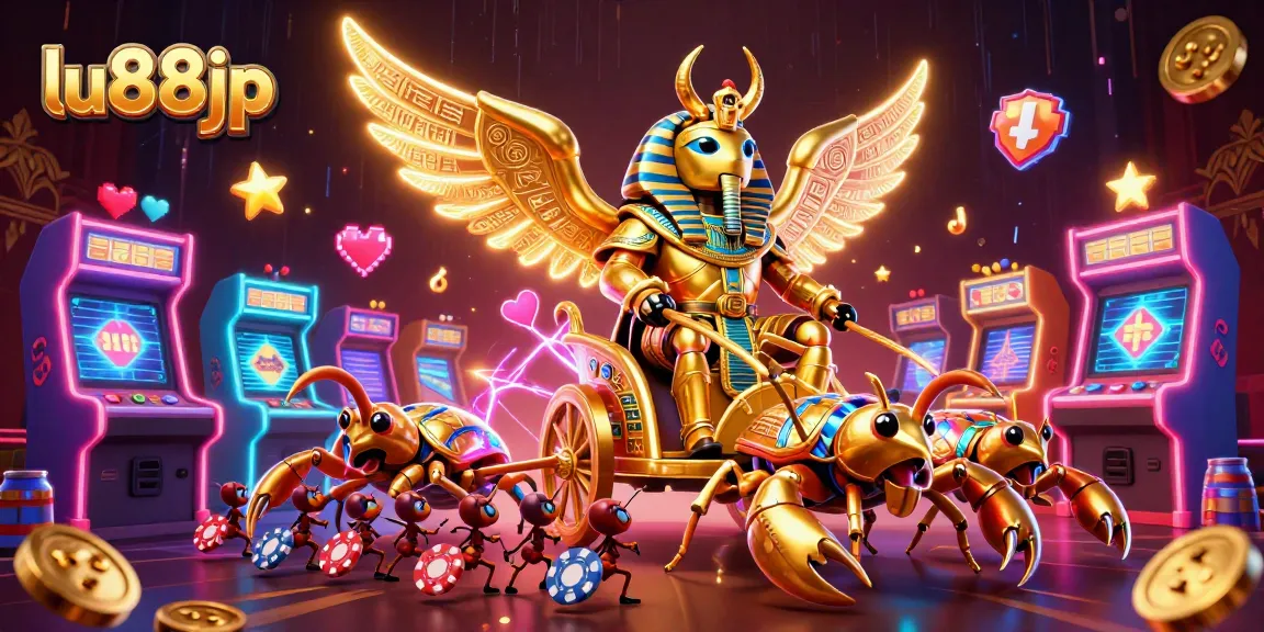 Engage with the thrilling action of lu88jp's grand casino adventure featuring dazzling characters and vibrant game elements.